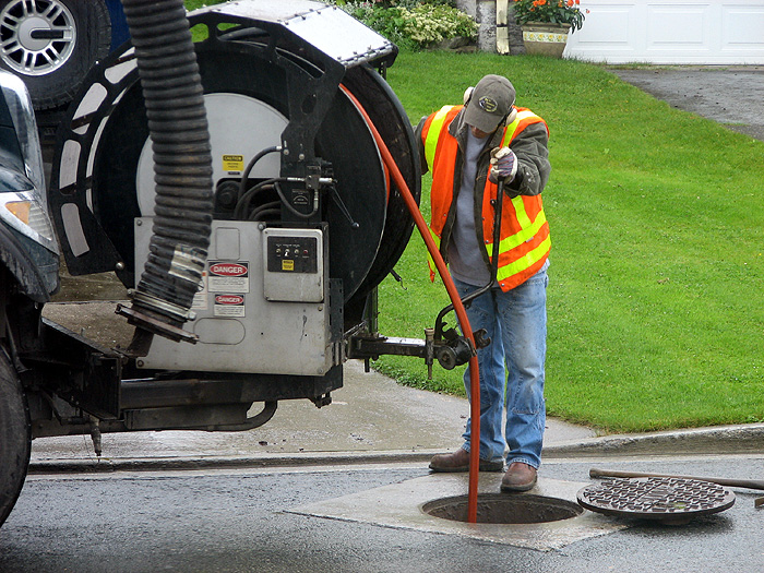 Sewer cleaning services